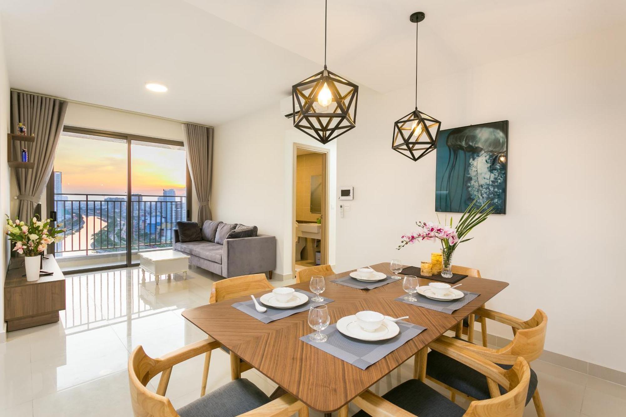 Central Business District Rivergate Apartment - Free Pickup & Pool Cidade de Ho Chi Minh Exterior foto